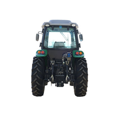 4WD γεωργικό αγροτικό τρακτέρ με το φορτωτή για την ομαλή λειτουργία