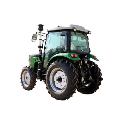 4WD γεωργικό αγροτικό τρακτέρ με το φορτωτή για την ομαλή λειτουργία