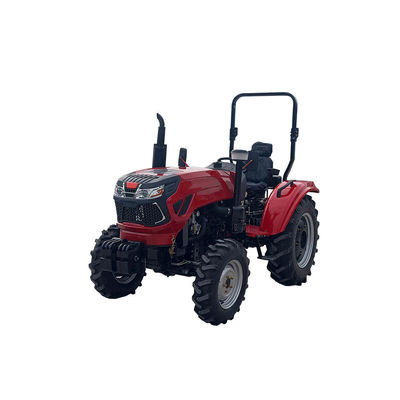4wd γεωργικό μπλε τετράτροχο τρακτέρ αγροτικών τρακτέρ 60hp με τα μέρη
