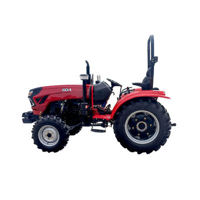 4wd γεωργικό μπλε τετράτροχο τρακτέρ αγροτικών τρακτέρ 60hp με τα μέρη