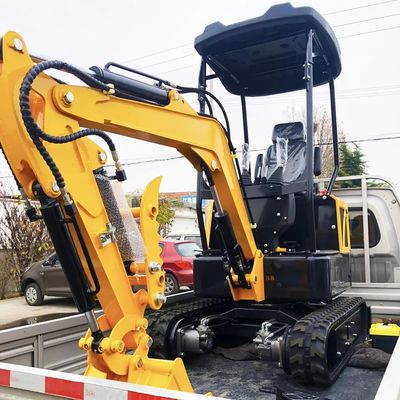 TUV εκσκαφέας 1500mm αντιολισθητικών αλυσίδων μικρός μίνι εκσκαφέας εύκολος να καθαρίσει