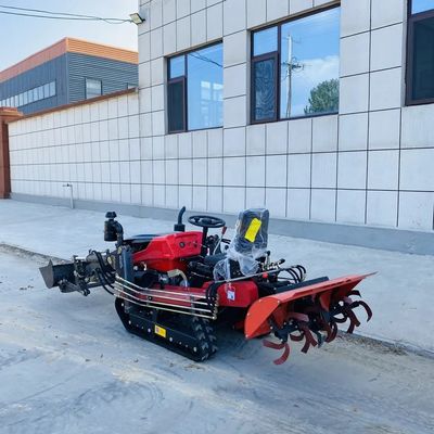 Περιστροφικό αγροτικό τρακτέρ 2200 αντιολισθητικών αλυσίδων οργώματος μίνι αγροτικό τρακτέρ περιστροφής/λεπτό