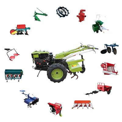 4WD τρακτέρ 8hp 680mm χεριών γεωργίας μικρός εξοπλισμός εργαλείων καλλιέργειας