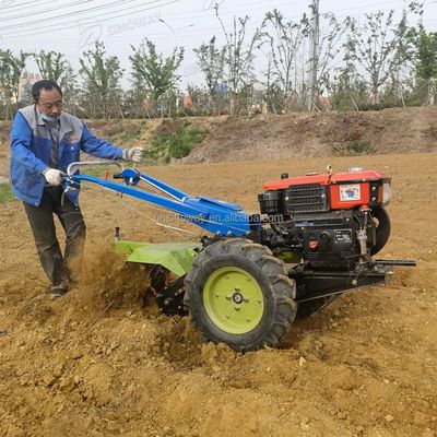 15hp περπατώντας μίνι αγροτικό τρακτέρ μηχανών αγροτικού diesel αγροτικών τρακτέρ 8hp