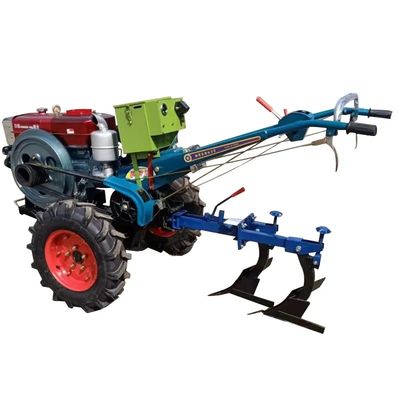12hp περπάτημα του μίνι τρακτέρ 16hp χεριών περπατήματος diesel αγροτικών τρακτέρ 18hp